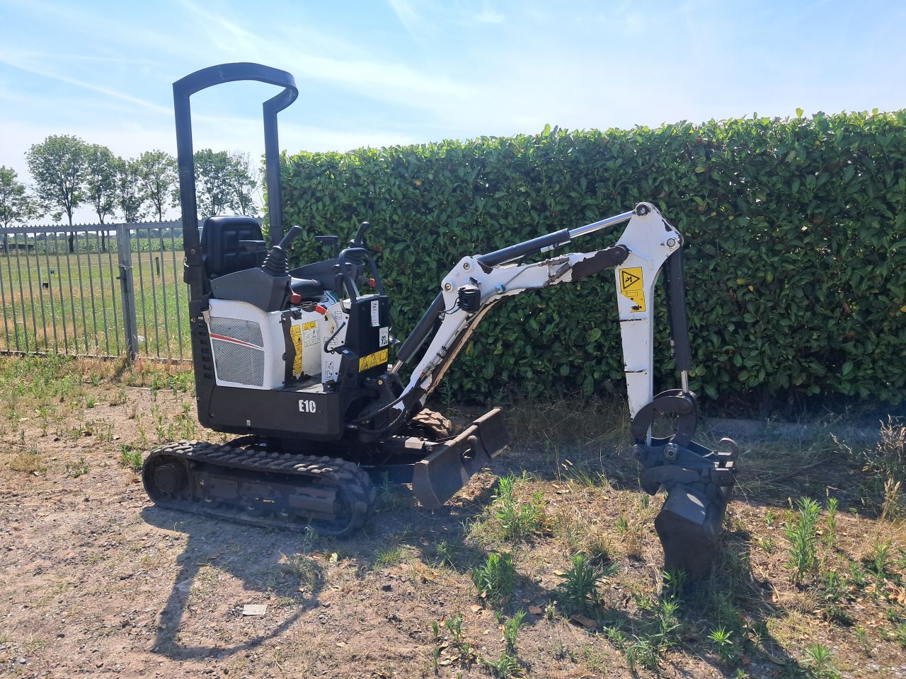 Minigraver Bobcat E10 ( Bj 2018 ) Sloop-sorteer / Minikraan