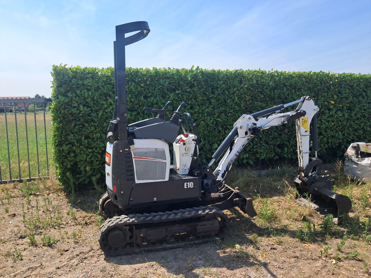 Minigraver Bobcat E10 ( Bj 2018 ) Sloop-sorteer / Minikraan
