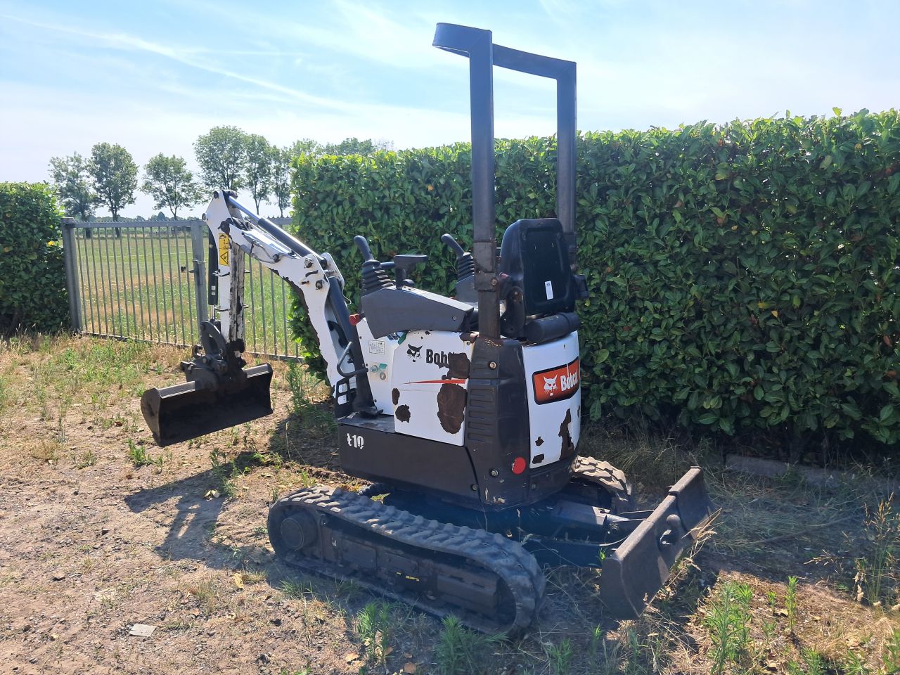 Minigraver Bobcat E10 ( Bj 2018 ) Sloop-sorteer / Minikraan