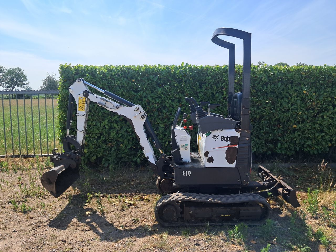 Minigraver Bobcat E10 ( Bj 2018 ) Sloop-sorteer / Minikraan