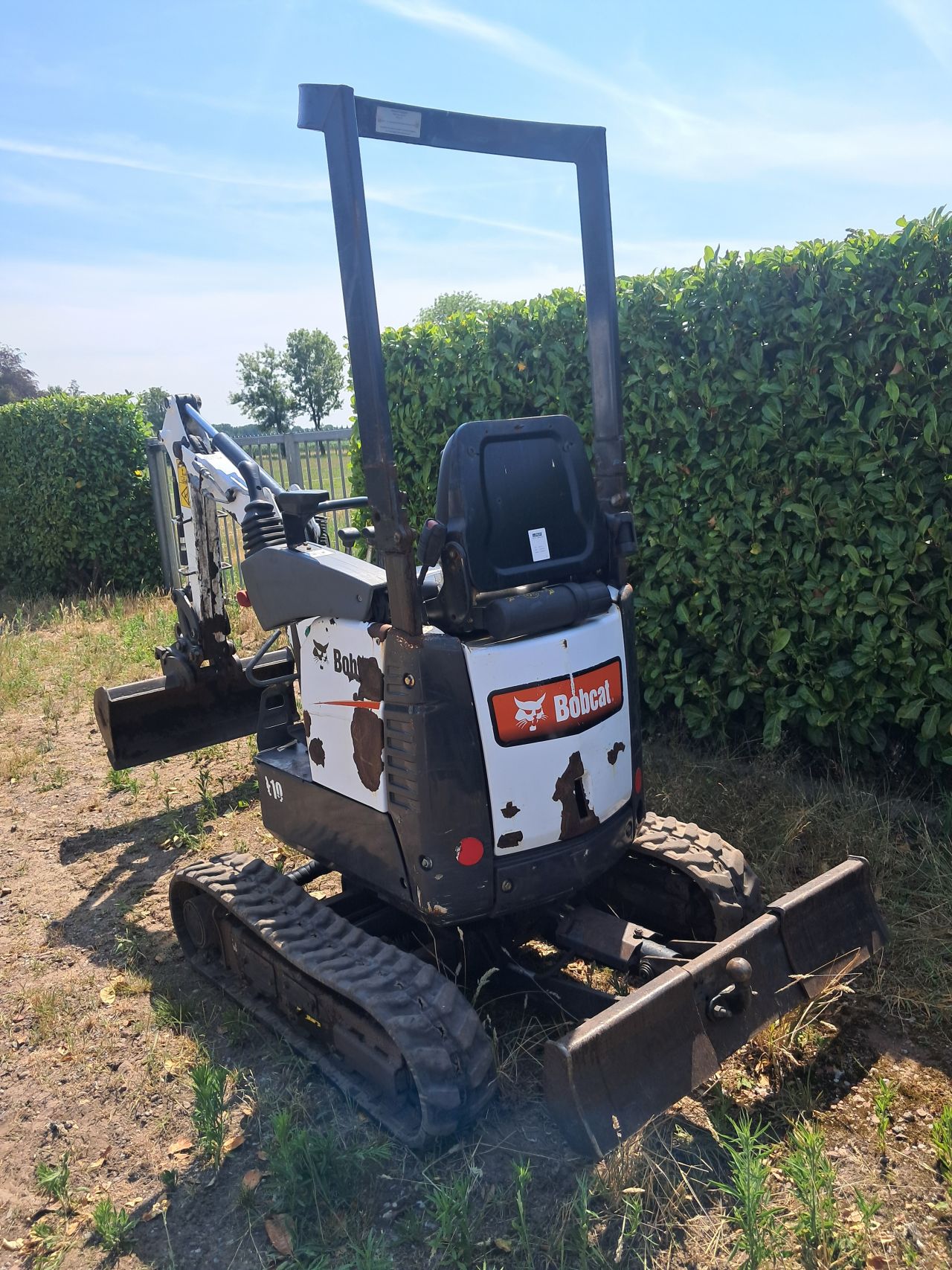 Minigraver Bobcat E10 ( Bj 2018 ) Sloop-sorteer / Minikraan