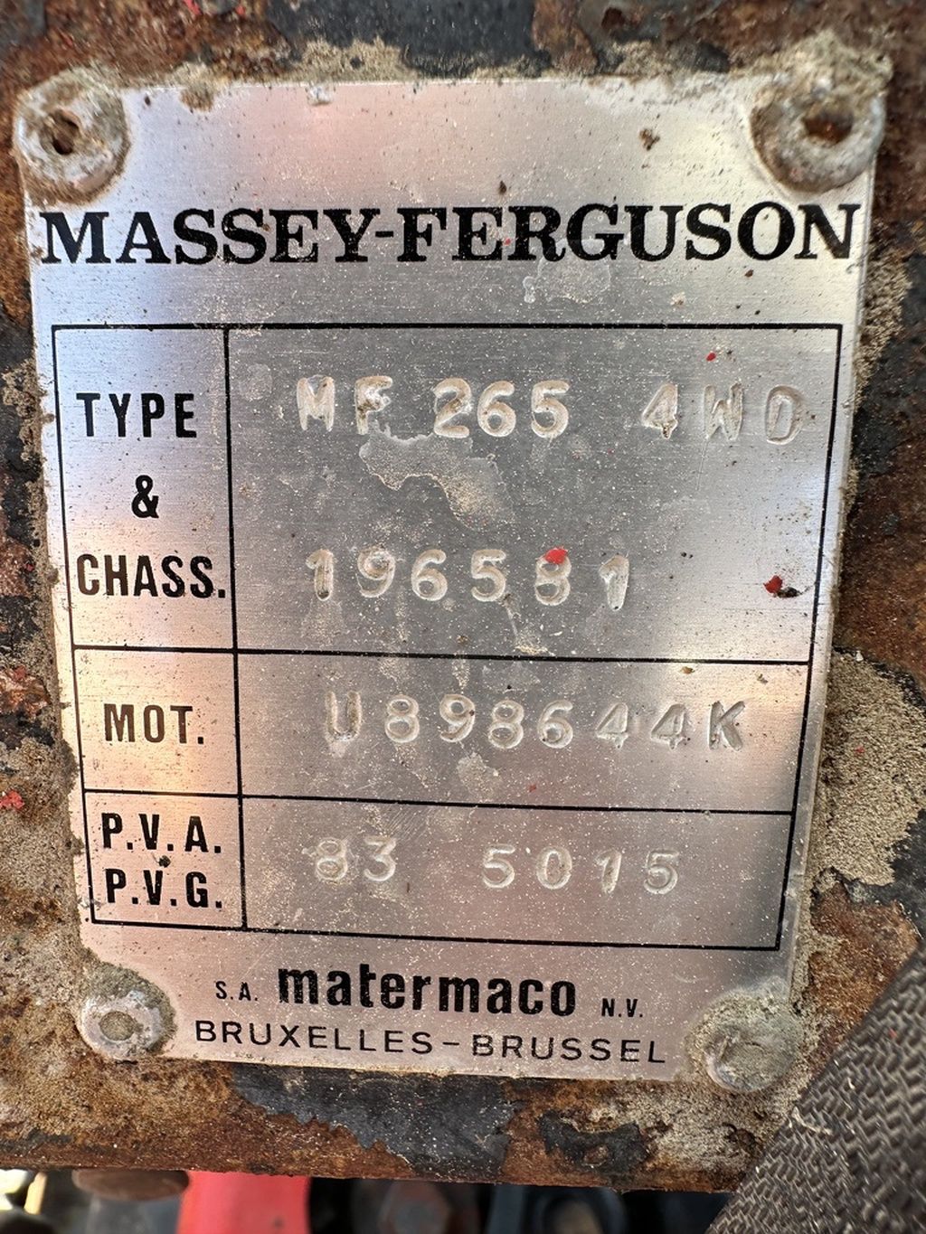 Massey-Ferguson 265