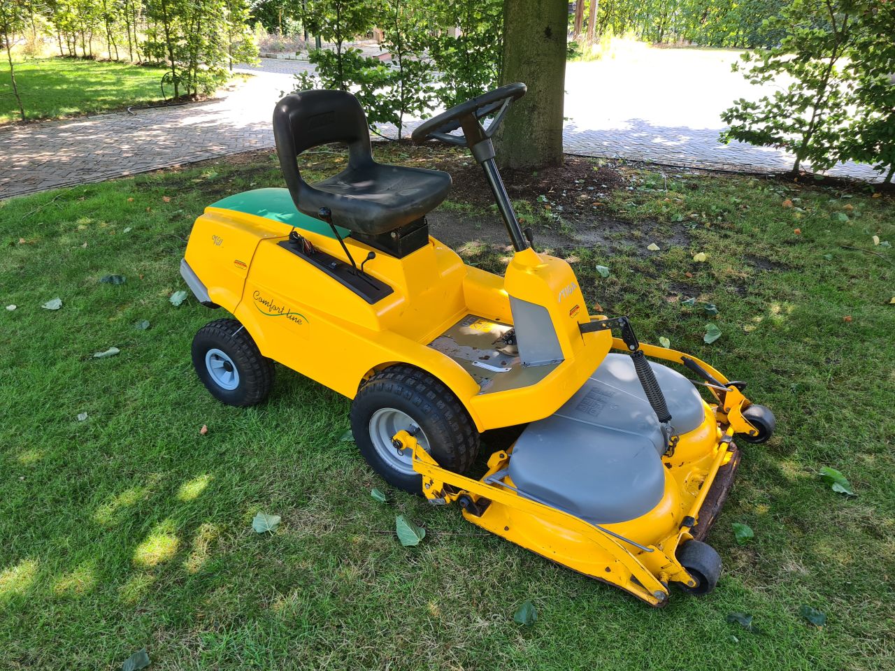 Stiga villa frontmaaier mulch mulchmaaier.