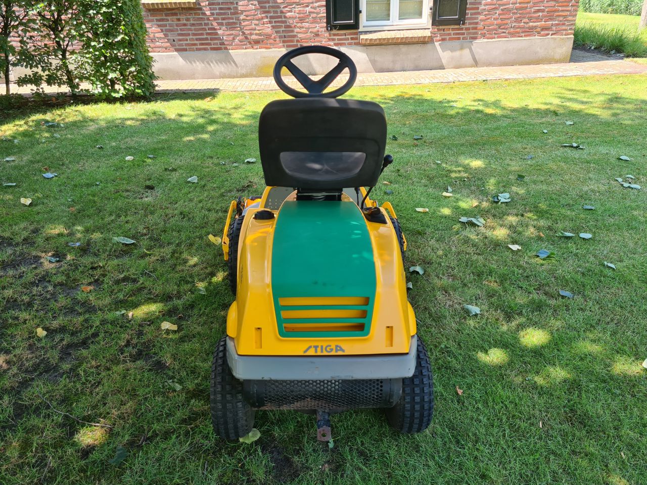 Stiga villa frontmaaier mulch mulchmaaier.
