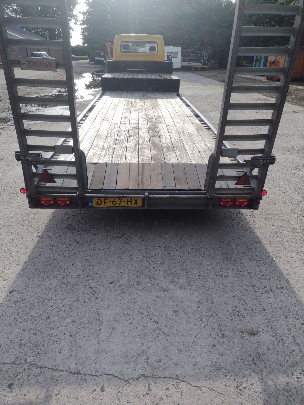 Mercedes Sprinter Be combinatie veldhuizen trailer