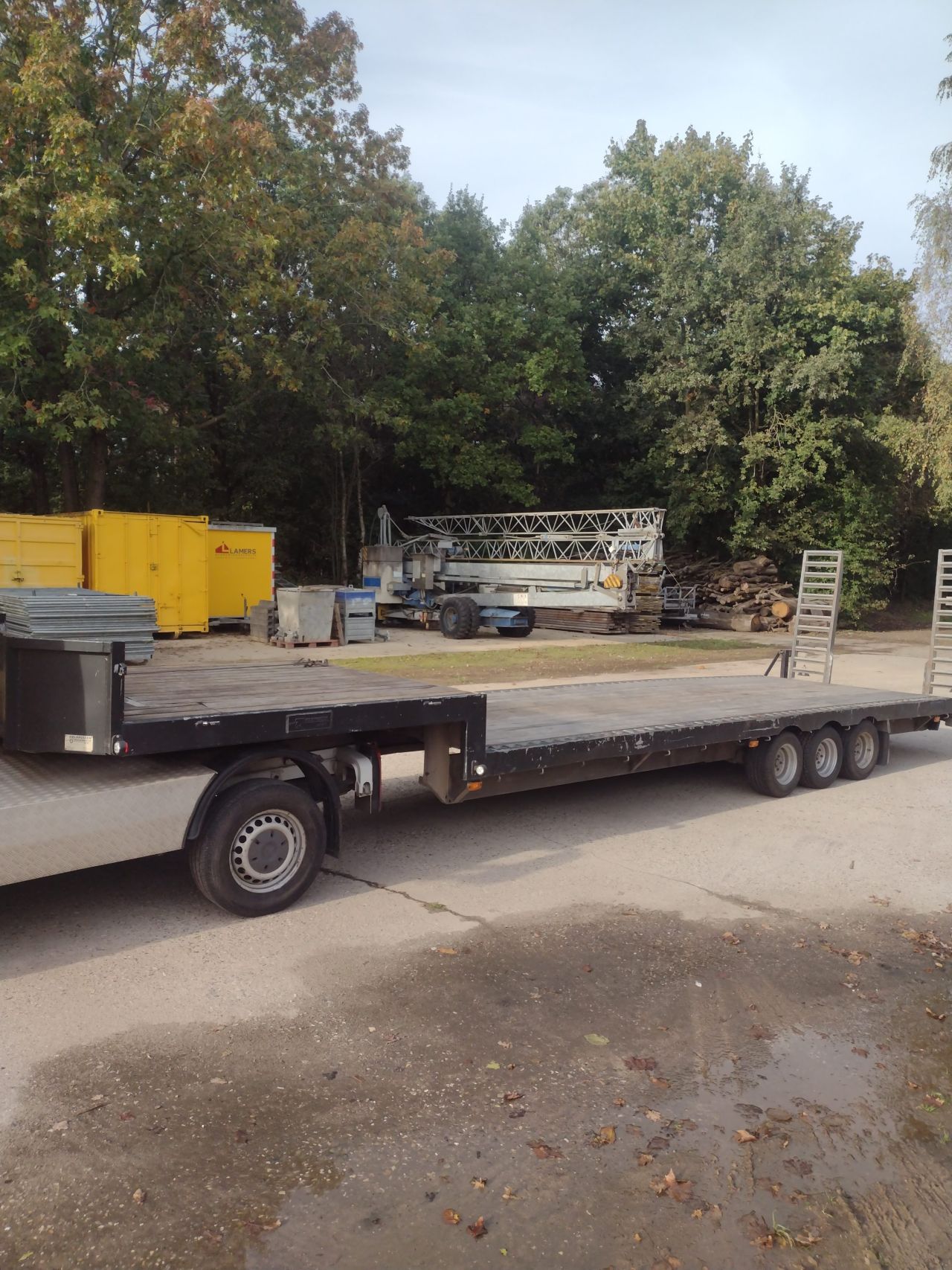 Mercedes Sprinter Be combinatie veldhuizen trailer