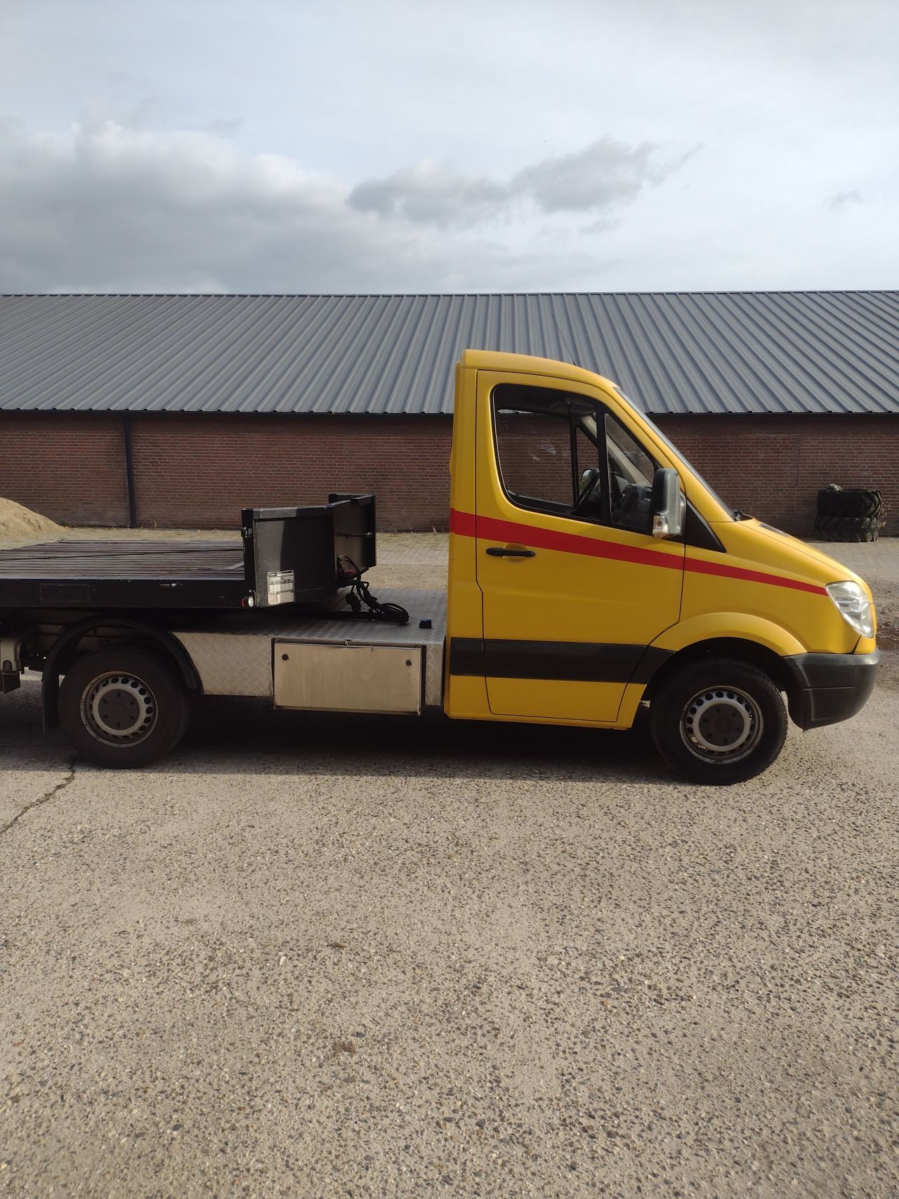 Mercedes Sprinter Be combinatie veldhuizen trailer