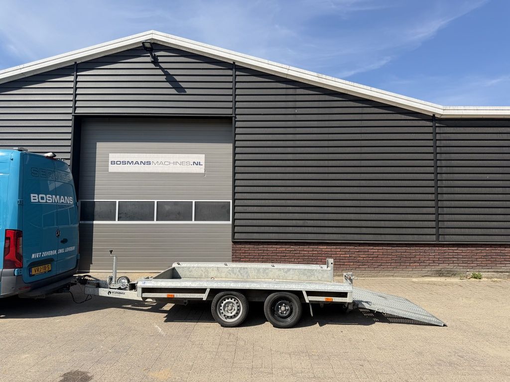 Vlemmix 2700 kg machinetransporter 300x150 gebruikt Belgische papieren
