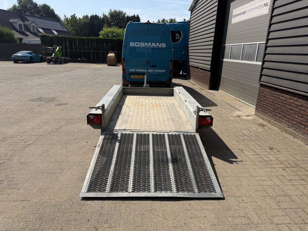 Vlemmix 2700 kg machinetransporter 300x150 gebruikt Belgische papieren