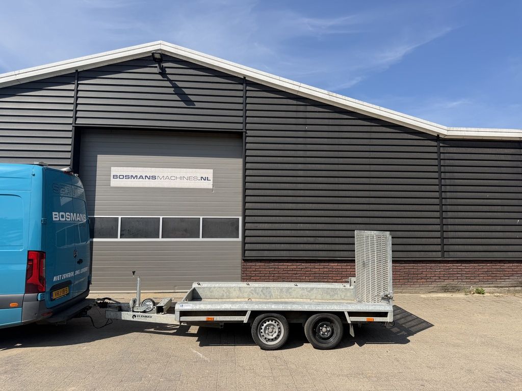 Vlemmix 2700 kg machinetransporter 300x150 gebruikt Belgische papieren