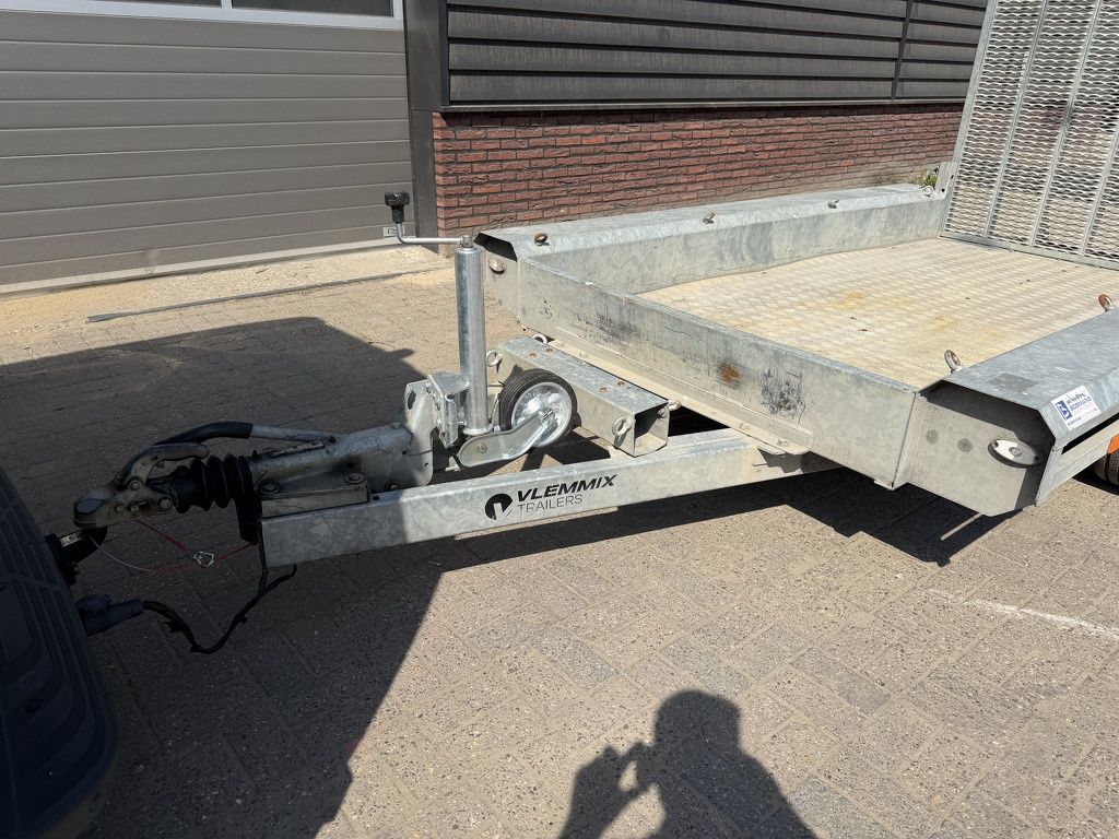 Vlemmix 2700 kg machinetransporter 300x150 gebruikt Belgische papieren