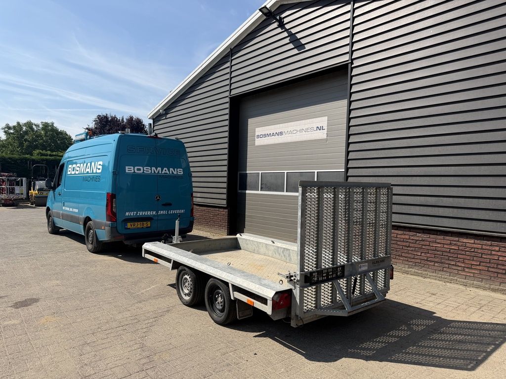 Vlemmix 2700 kg machinetransporter 300x150 gebruikt Belgische papieren