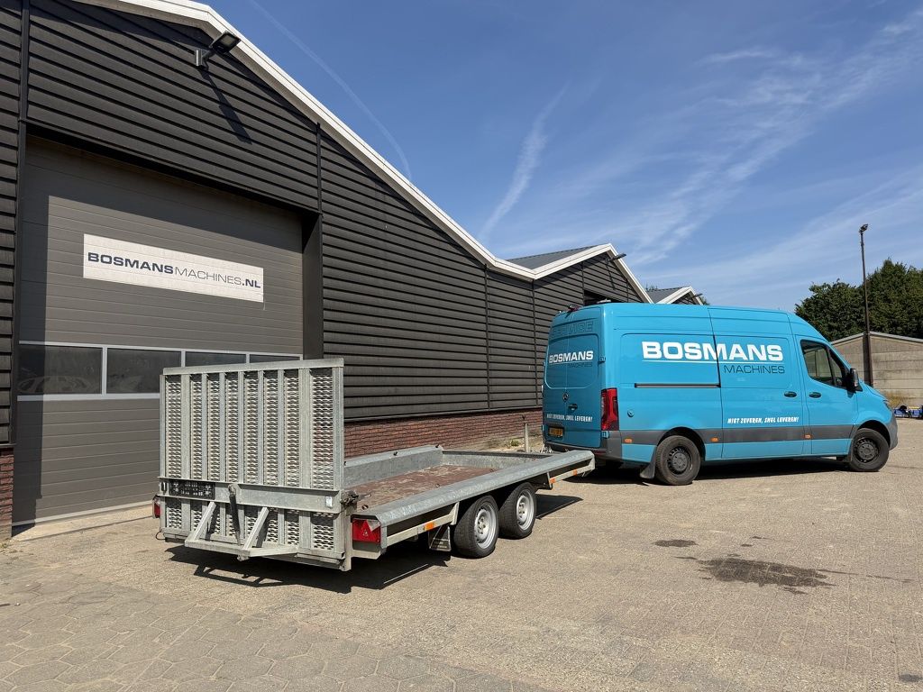 Vlemmix machinetransporter 400x180 gebruikt Belgische papieren