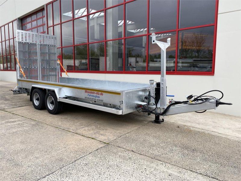 Möslein TT 11-E6x2 hydr. Rampen Tieflader für Fräsen brei
