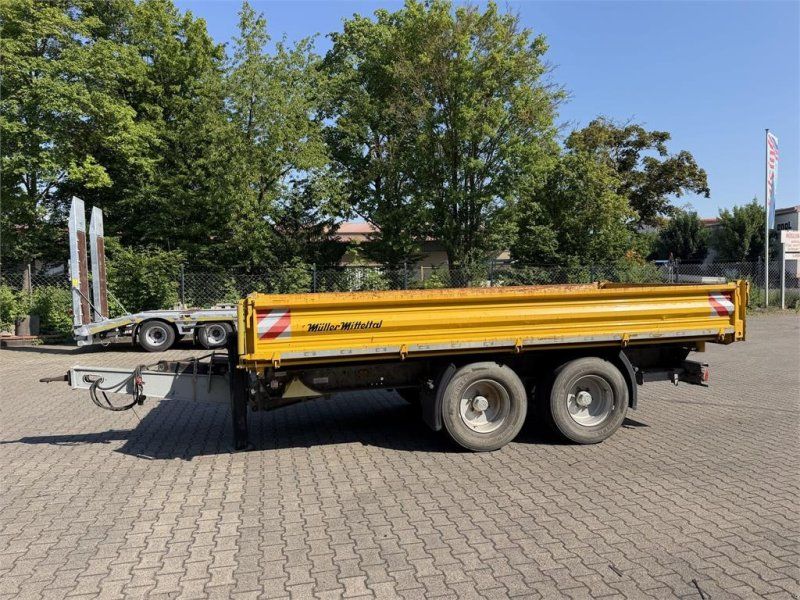 Müller Mitteltal TA-2 14,4 t Tandemkipper- Tieflader, Br