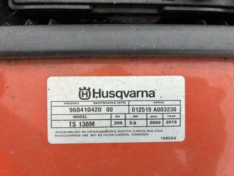 Husqvarna Garten TS 138M