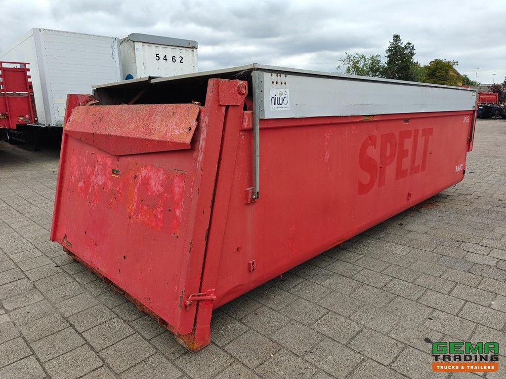 A.J.K. 17m3 Insulated Hooklift Container Bin + Environmental Valves - Hardox