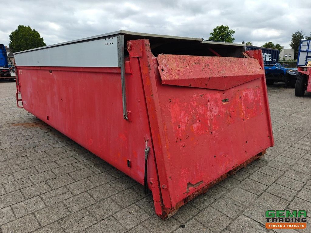 A.J.K. 17m3 Insulated Hooklift Container Bin + Environmental Valves - Hardox