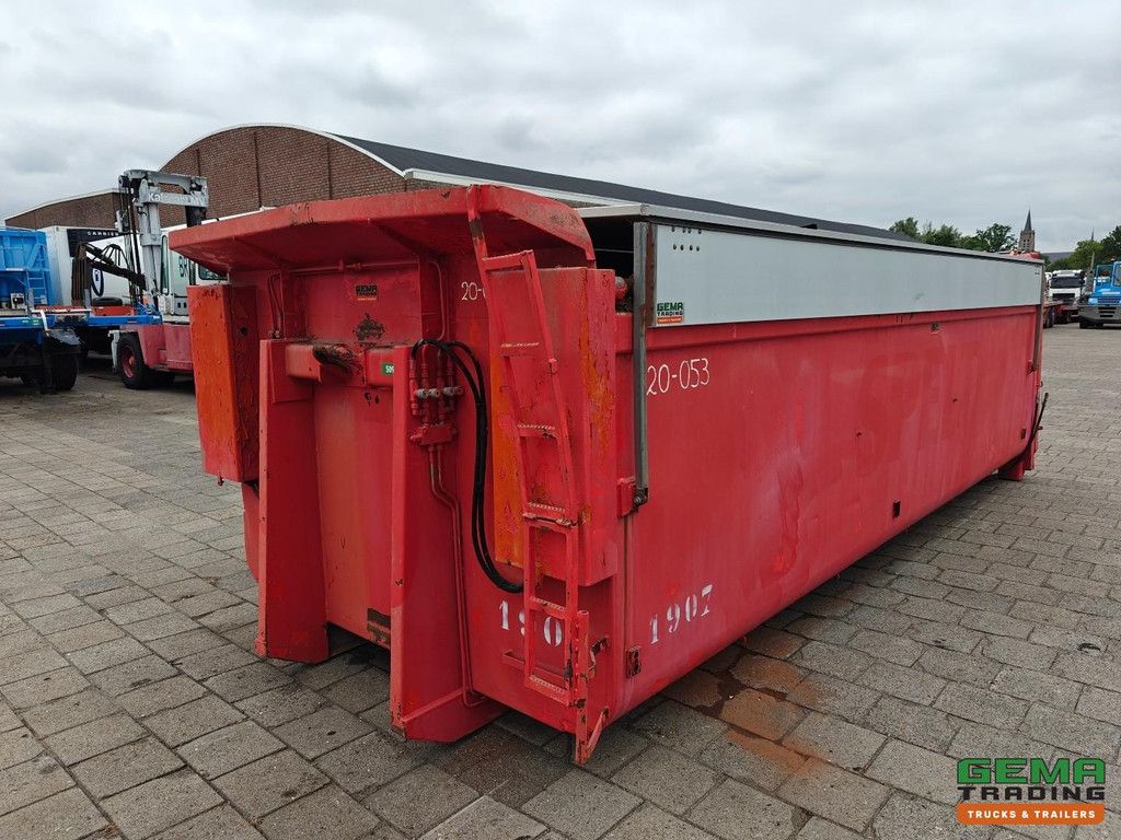 A.J.K. 17m3 Insulated Hooklift Container Bin + Environmental Valves - Hardox