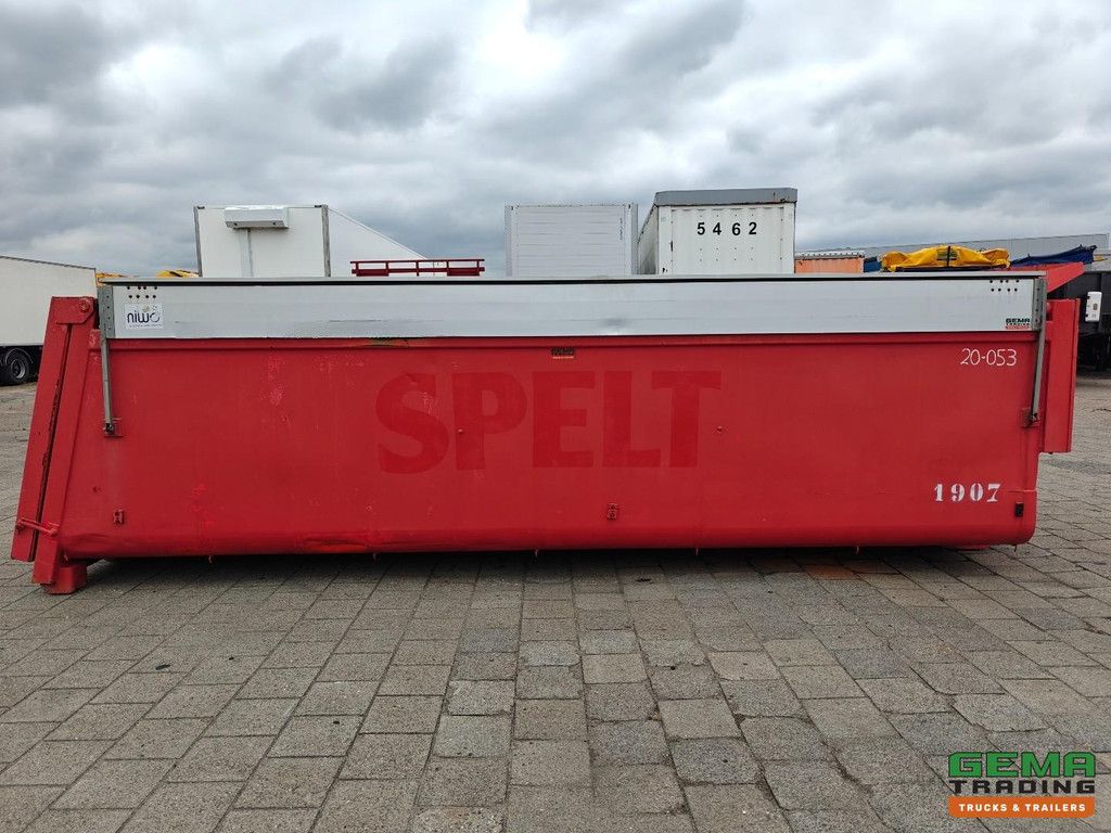 A.J.K. 17m3 Insulated Hooklift Container Bin + Environmental Valves - Hardox