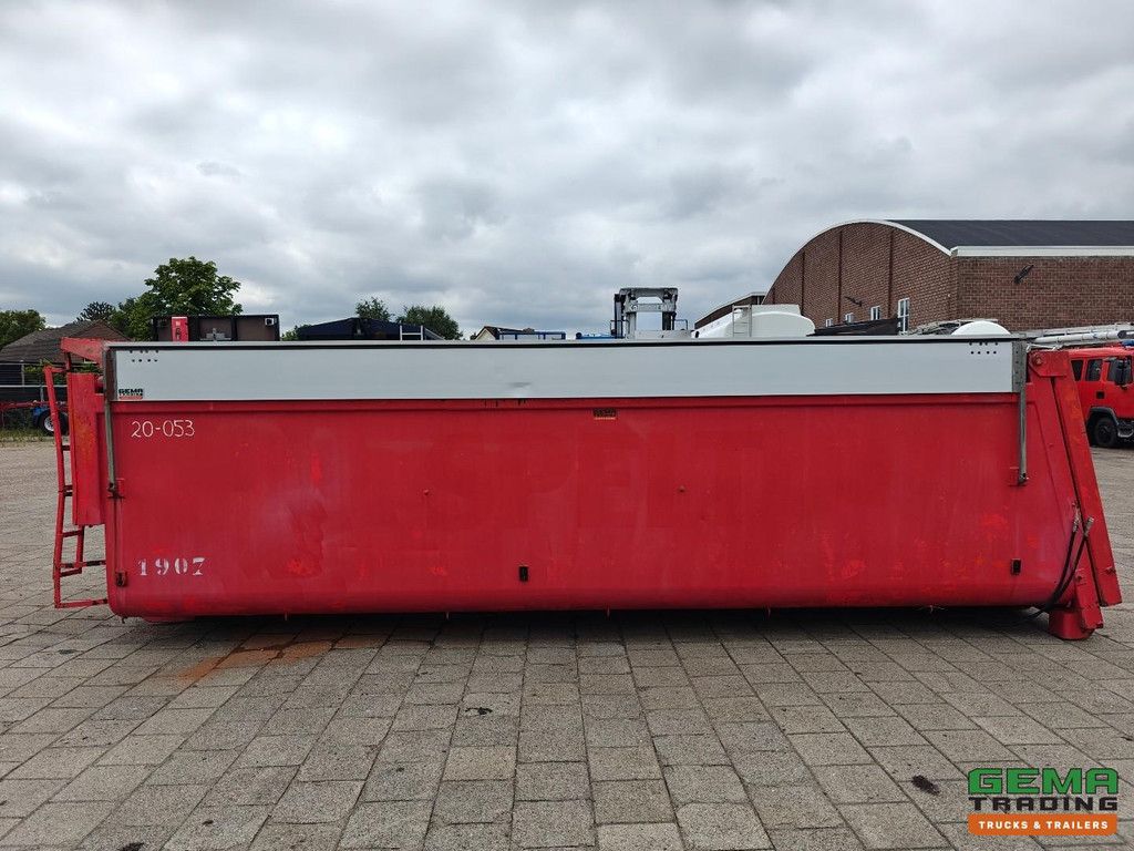A.J.K. 17m3 Insulated Hooklift Container Bin + Environmental Valves - Hardox