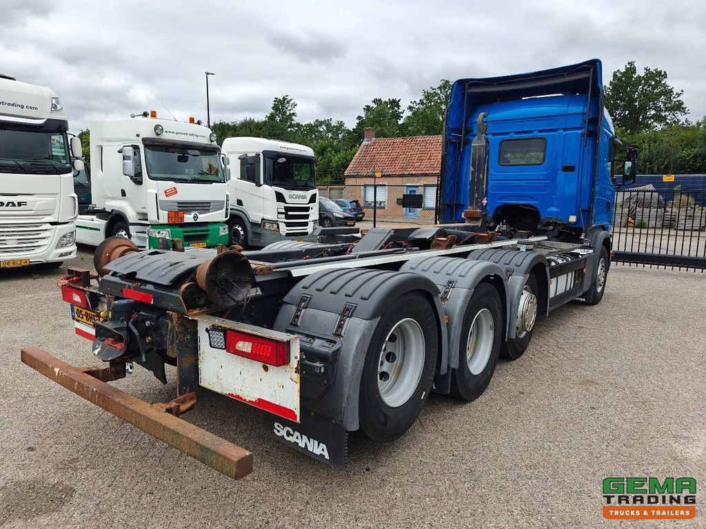 Scania G450 8x2/4 HighLine Euro6A - Hiab 26T Hook Arm System - Retarder - Rockinger