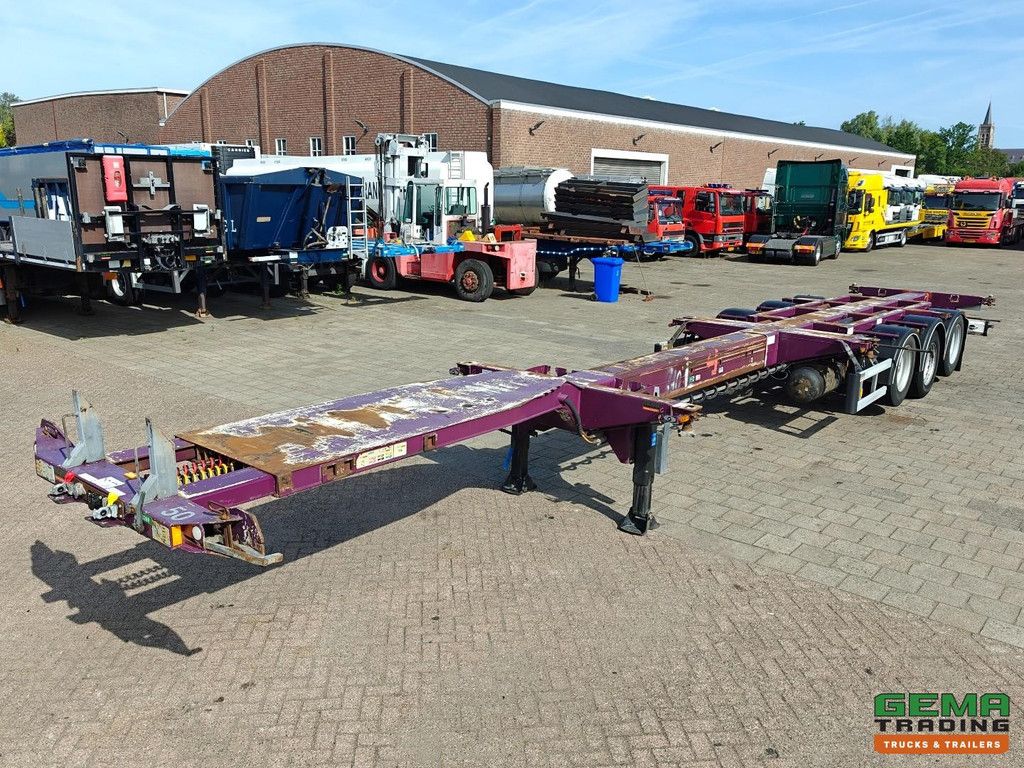 D-Tec FT-43-03V Multi - All Connections - Head-Center-Rear - Lift Axle - SAF Drum Brake