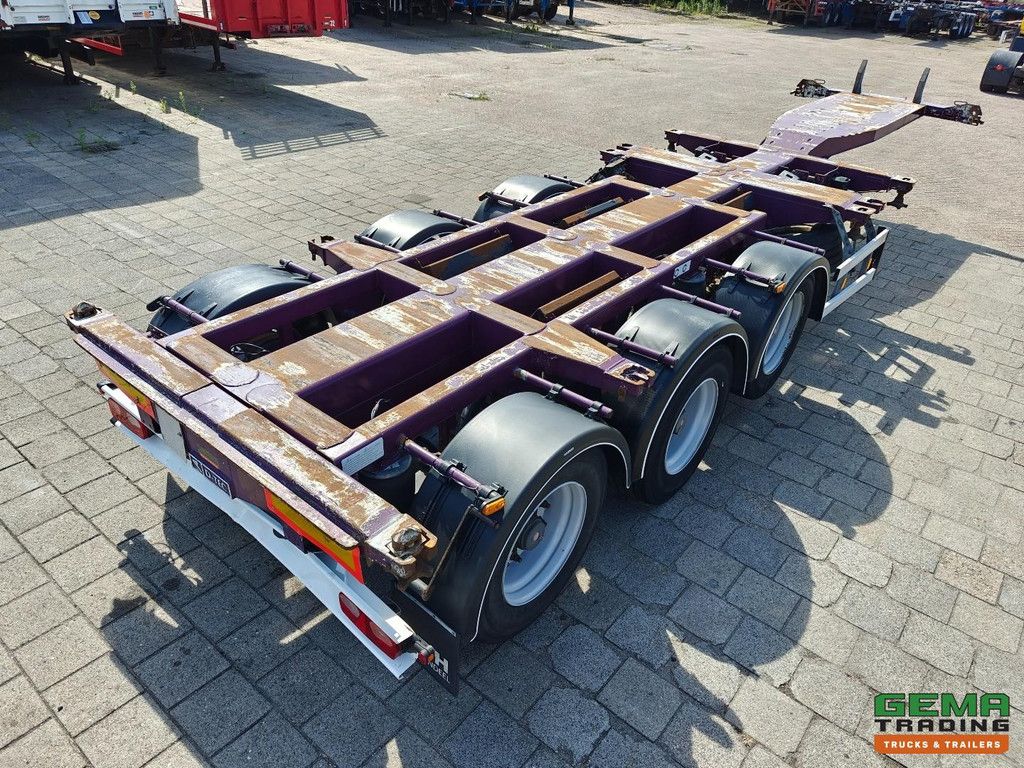 D-Tec FT-43-03V Multi - All Connections - Head-Center-Rear - Lift Axle - SAF Drum Brake