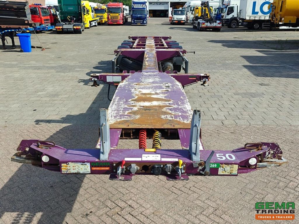 D-Tec FT-43-03V Multi - All Connections - Head-Center-Rear - Lift Axle - SAF Drum Brake