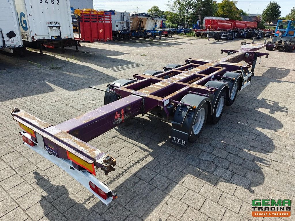 D-Tec FT-43-03V Multi - All Connections - Head-Center-Rear - Lift Axle - SAF Drum Brake