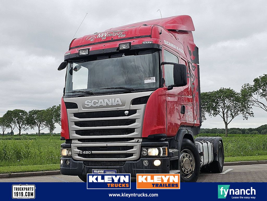 SCANIA G420 hl manual e5 adblue