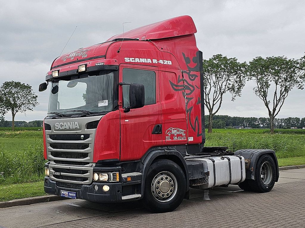 SCANIA G420 hl manual e5 adblue