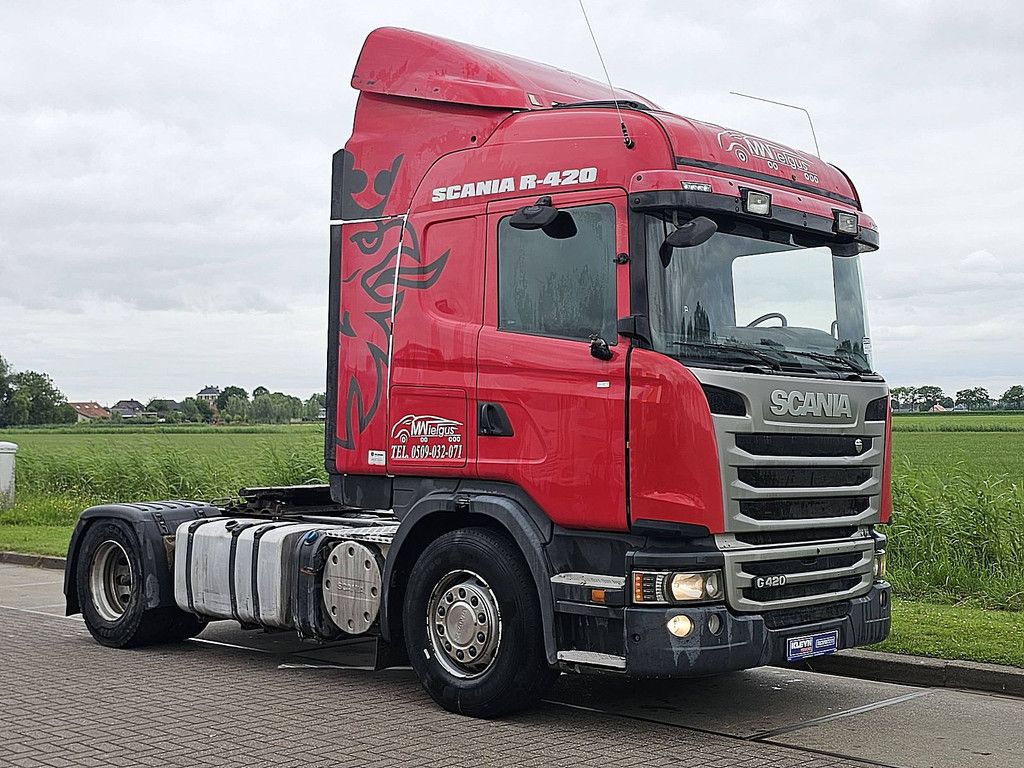 SCANIA G420 hl manual e5 adblue