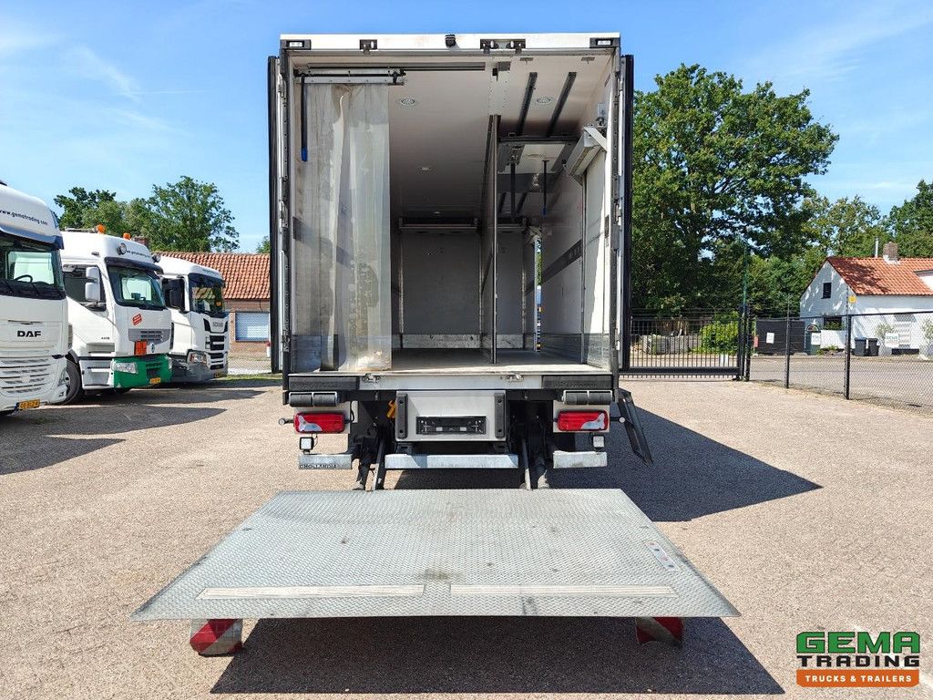 MAN TGM 18.250 4x2 DayCab Euro6C - Lamberet 8.0m Refrigerated/Freezer Box + Carrier Supra1250MT + Dhollandia 2000KG - Side Doors - Belgian Registration