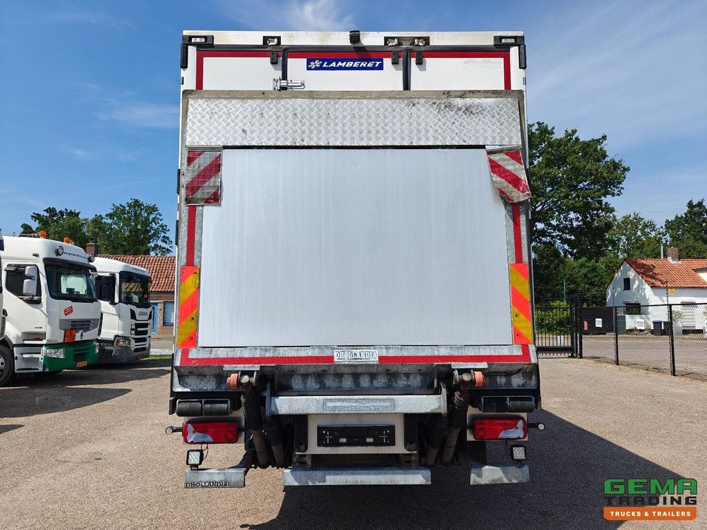 MAN TGM 18.250 4x2 DayCab Euro6C - Lamberet 8.0m Refrigerated/Freezer Box + Carrier Supra1250MT + Dhollandia 2000KG - Side Doors - Belgian Registration