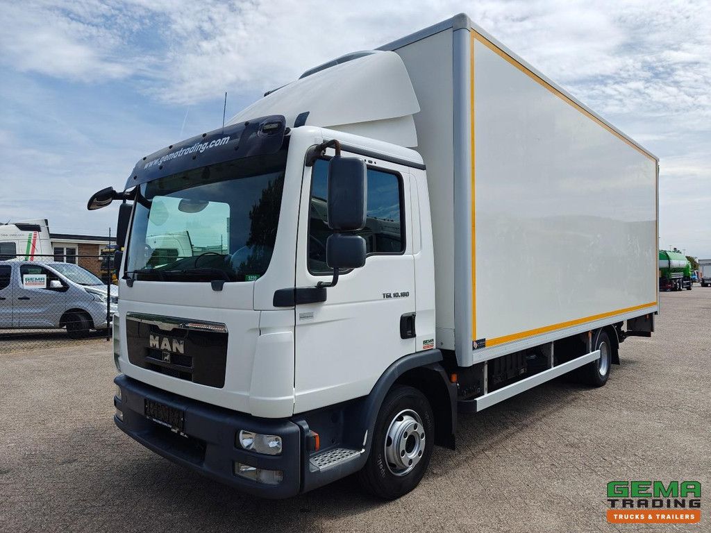 MAN TGL 10.180 4x2 DayCab Euro5 – Geschlossener Kofferaufbau 6,7 m + Ladebordwand 1.500 kg – Kofferaufbaukühlung/-heizung – SmartTachoV2