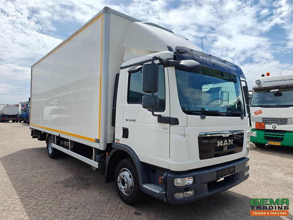 MAN TGL 10.180 4x2 DayCab Euro5 – Geschlossener Kofferaufbau 6,7 m + Ladebordwand 1.500 kg – Kofferaufbaukühlung/-heizung – SmartTachoV2
