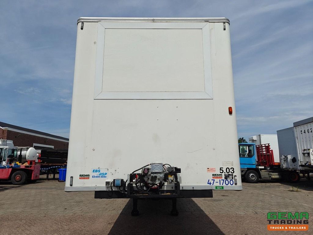 Schmitz TKS24 3-Achs-BPW – Chereau-Isolieraufbau – Lift-/Lenkachse – Scheibenbremsen – Ladebordwand 2000 kg – TÜV bis 05/2027