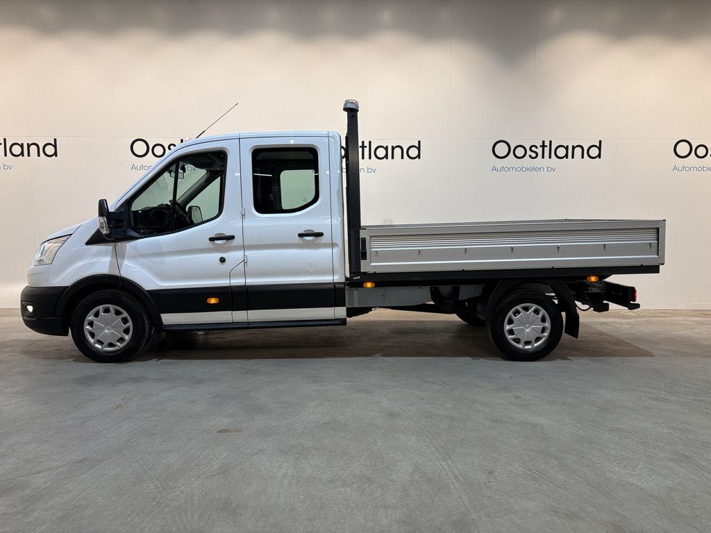 Ford Transit 350 2.0 TDCI L3H1 DC Trend 4x4 / Open Laadbak / Dubbel Cabine 6 pers. / Airco / Trekhaak 2,8T / 54.500 KM !!