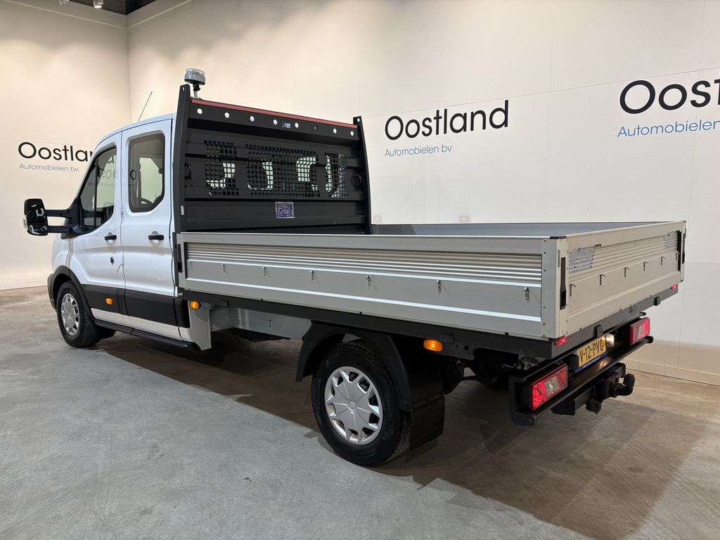 Ford Transit 350 2.0 TDCI L3H1 DC Trend 4x4 / Open Laadbak / Dubbel Cabine 6 pers. / Airco / Trekhaak 2,8T / 54.500 KM !!