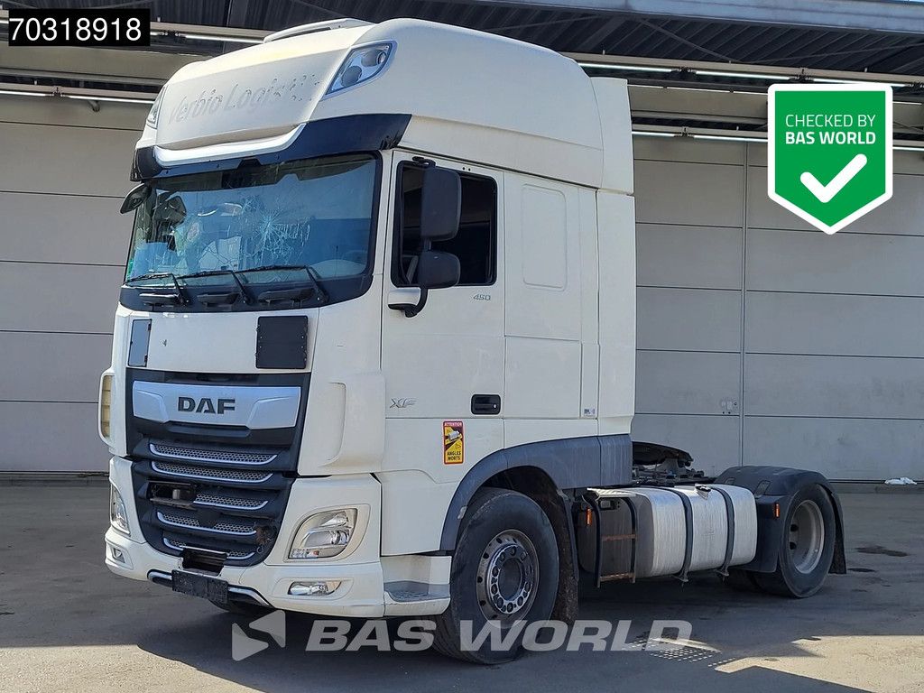 DAF XF 450 4X2 Damaged! Hydraulic ACC Standklima