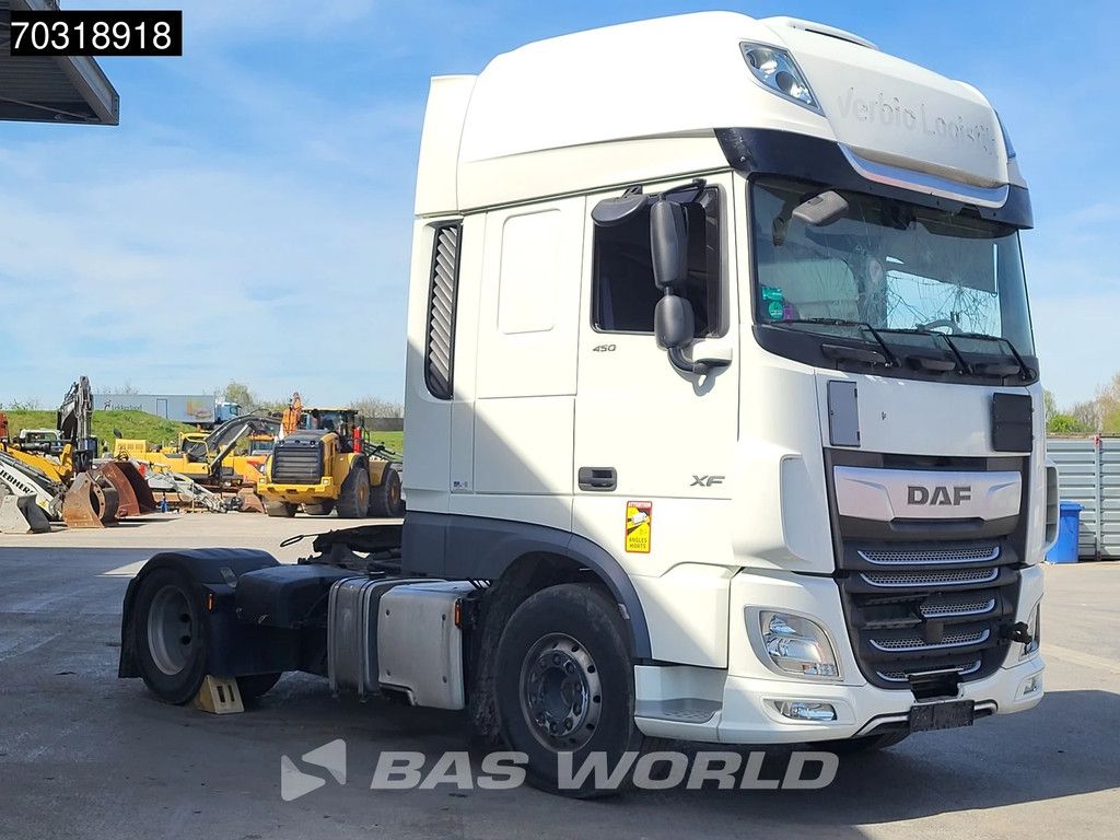 DAF XF 450 4X2 Damaged! Hydraulic ACC Standklima