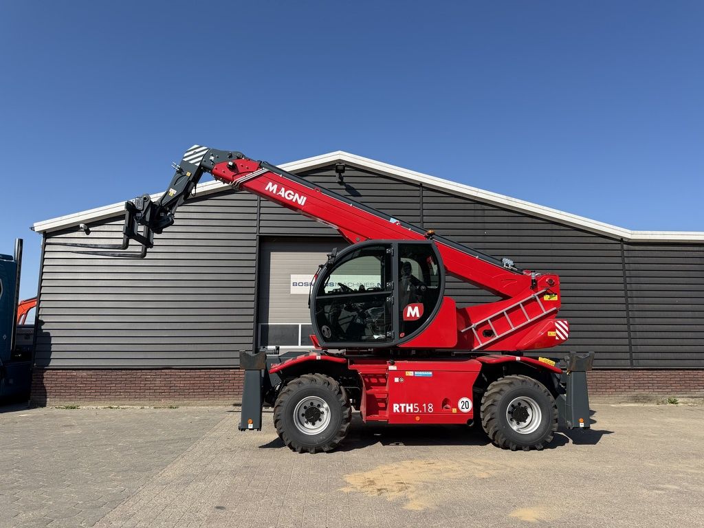 Magni RTH 5.18 roterende verreiker (merlo manitou) €2170 LEASE