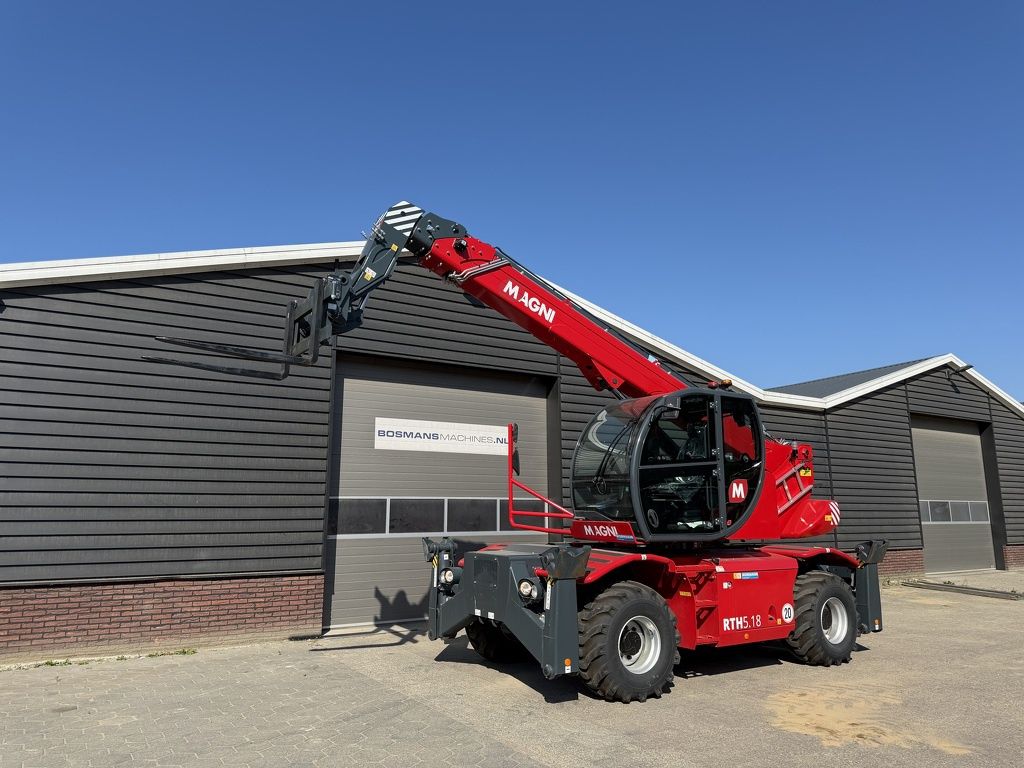 Magni RTH 5.18 roterende verreiker (merlo manitou) €2170 LEASE
