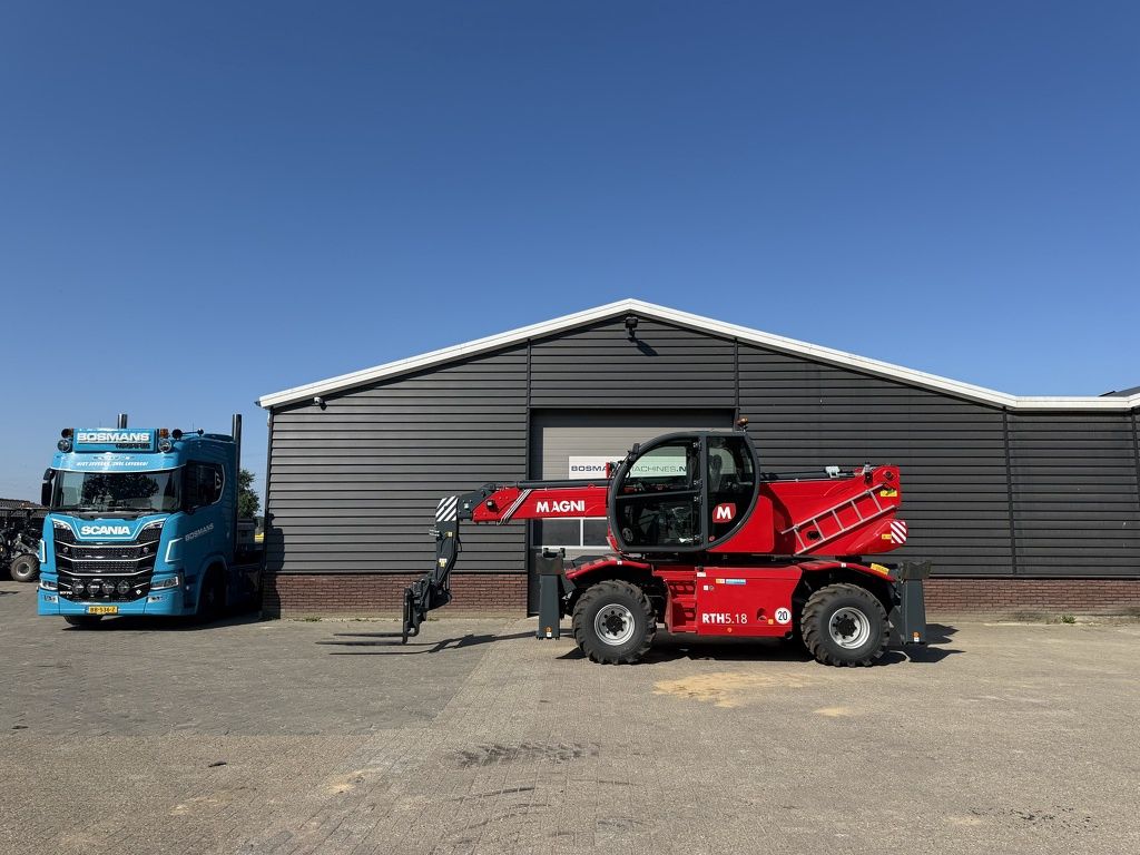 Magni RTH 5.18 roterende verreiker (merlo manitou) €2170 LEASE