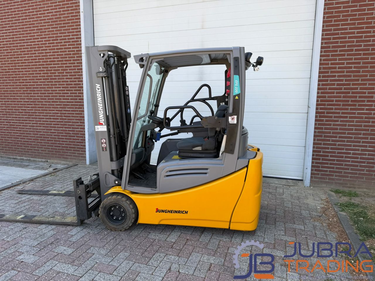 Jungheinrich EFG220 Electric Forklift | 2018 | 9504H | 2T | 3.2M