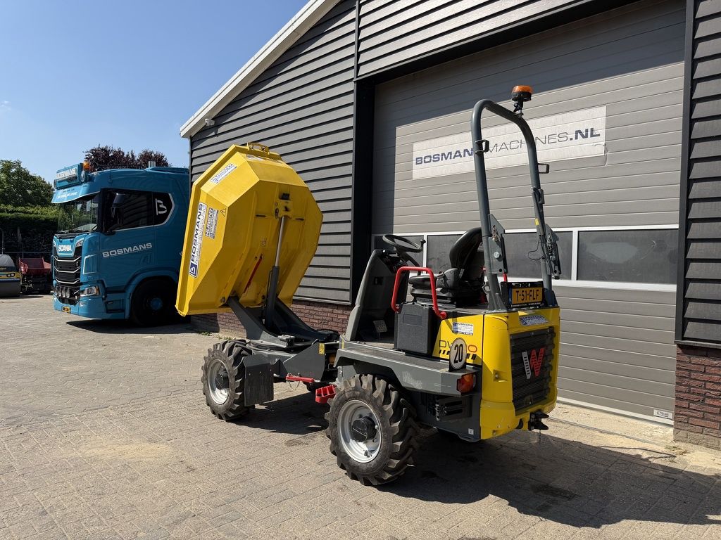 Neuson DW20 wieldumper / dumper LEASE €370.-