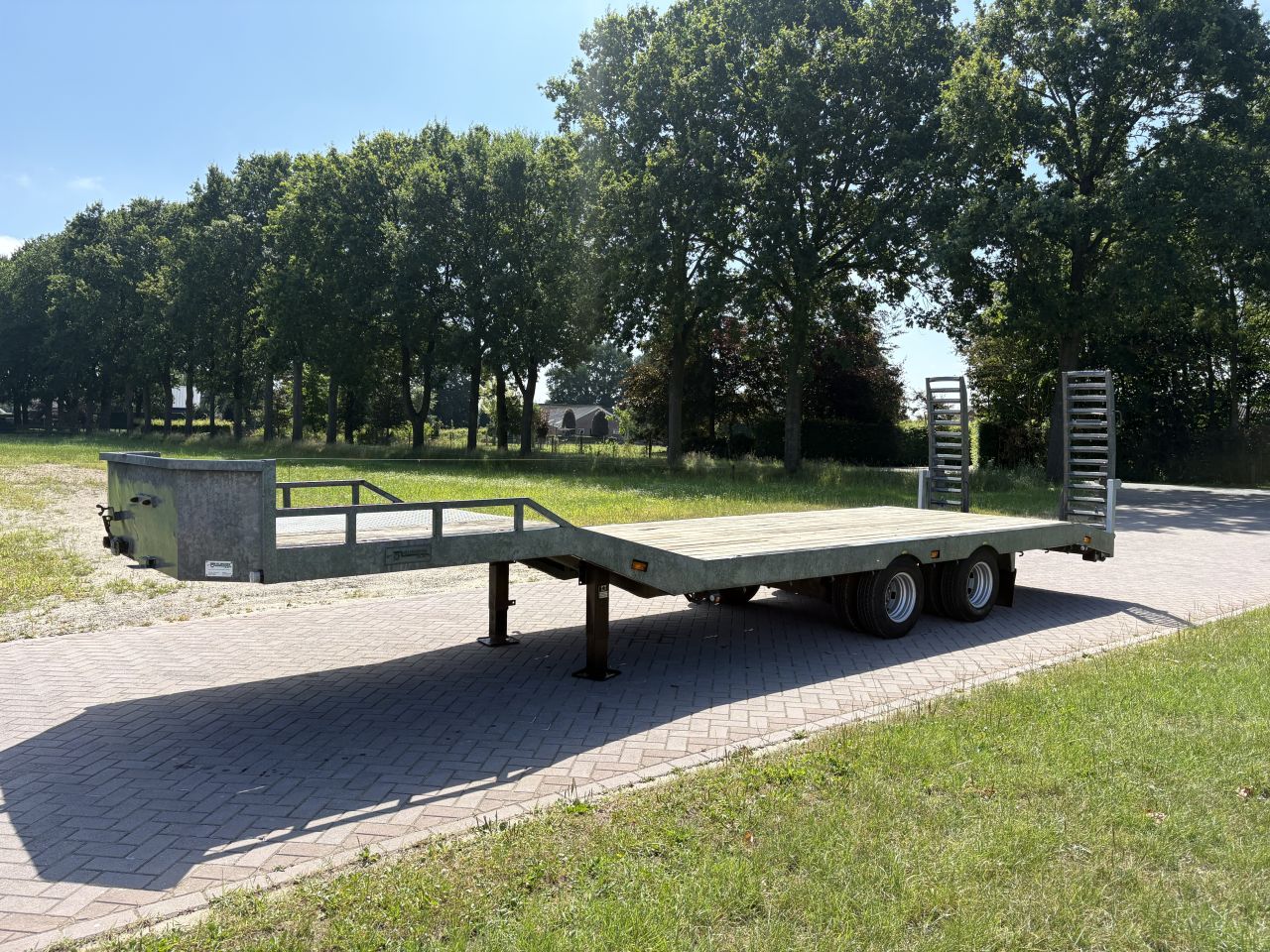 Be oplegger semi dieplader 9 TON veldhuizen