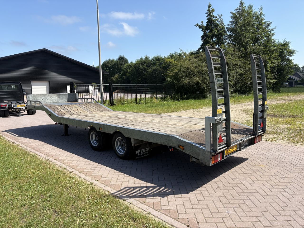 Be oplegger semi dieplader 9 TON veldhuizen
