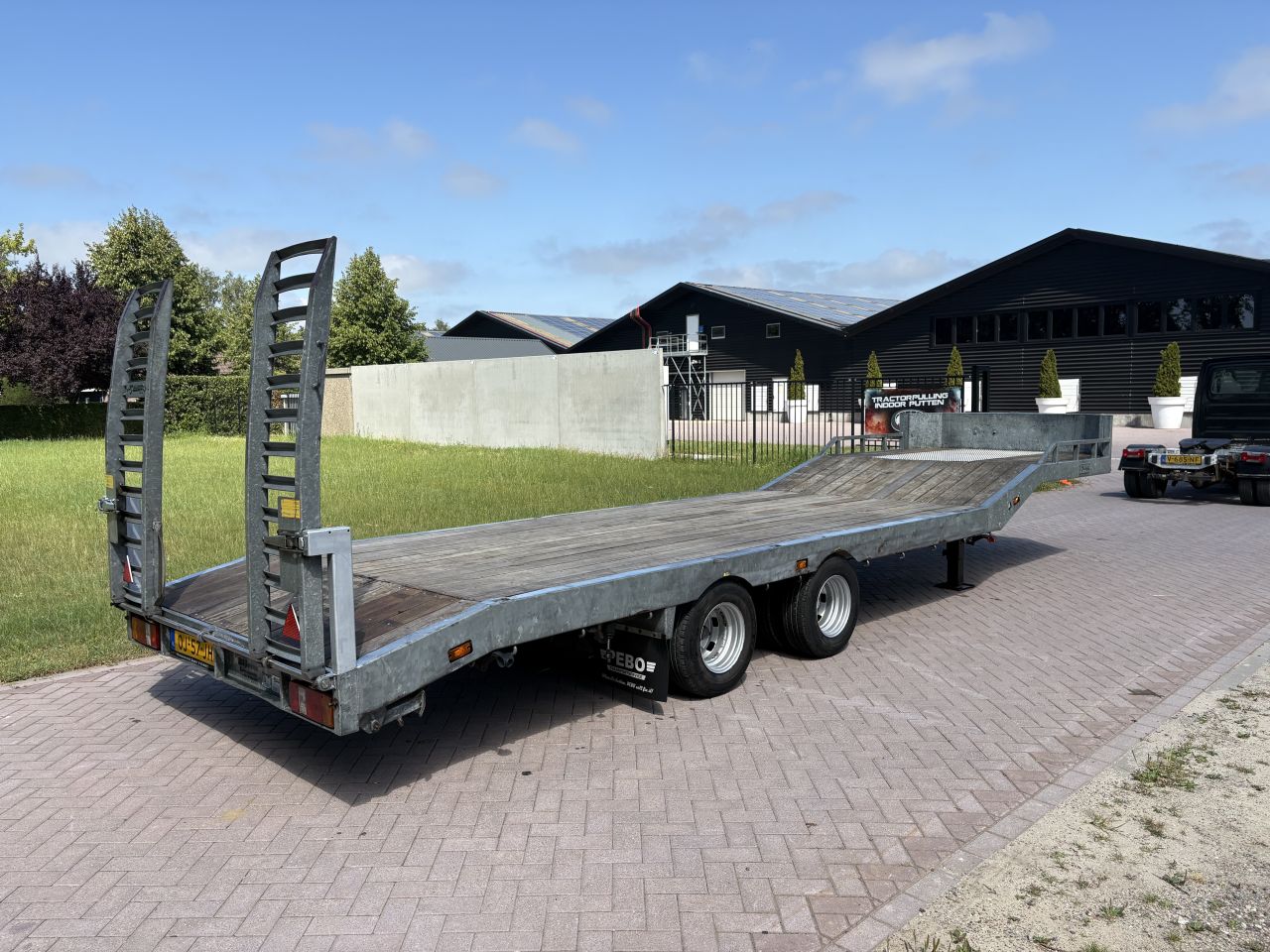 Be oplegger semi dieplader 9 TON veldhuizen